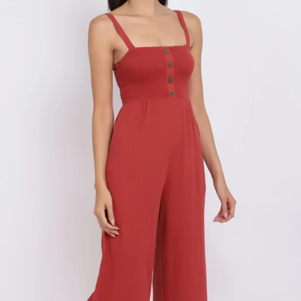 Wide-Leg Jumpsuit