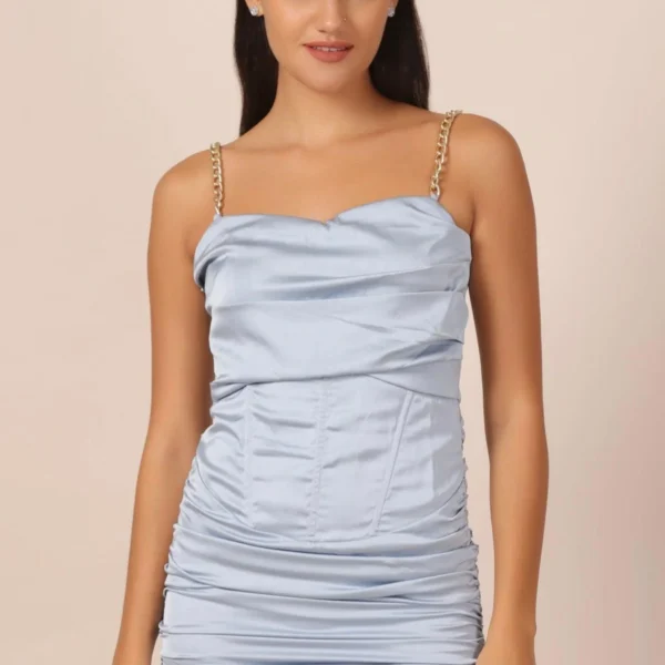 Corset Dress - Baby Blue